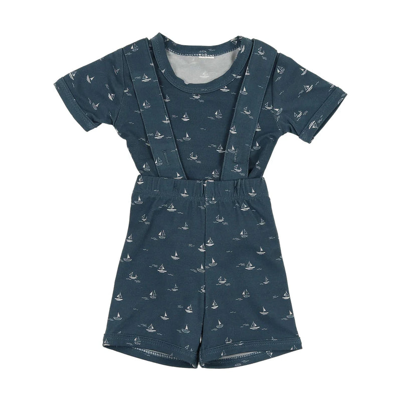 SL25013 BONJOY PRINT SAILBOAT SUSPENDER 2PC SET