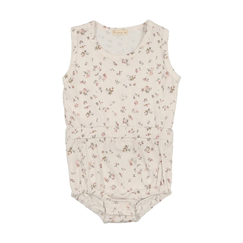 SL250146R BONJOY SCATTER FLORAL PRINT ROMPER