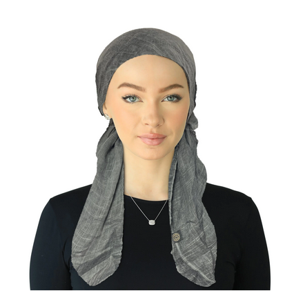 SP-258 CHERIE PRETIED TEXTURED SOLID SCARVES