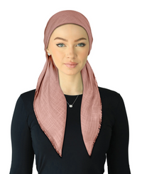 SP-309 CHERIE ADJUSTABLE PRETIED SCARVES