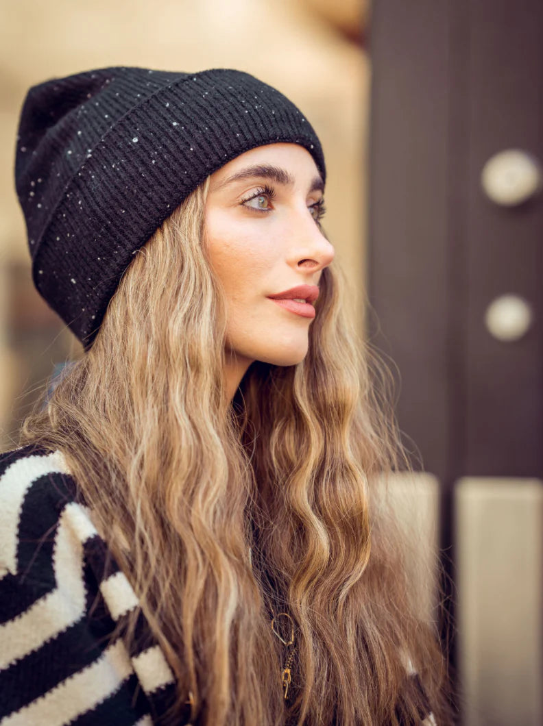 TAL NY CAPSULE SPECKLE BEANIE
