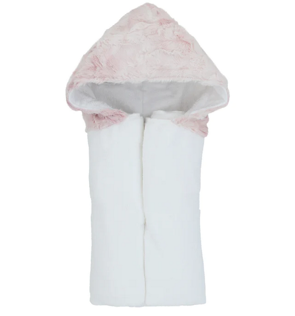 BONDOUX FUZZY HOODED TOWEL