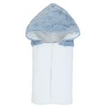 BONDOUX FUZZY HOODED TOWEL