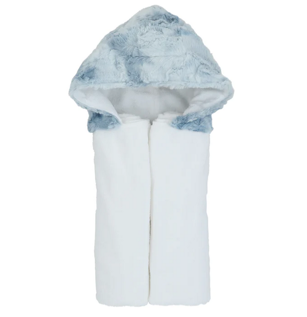 BONDOUX FUZZY HOODED TOWEL