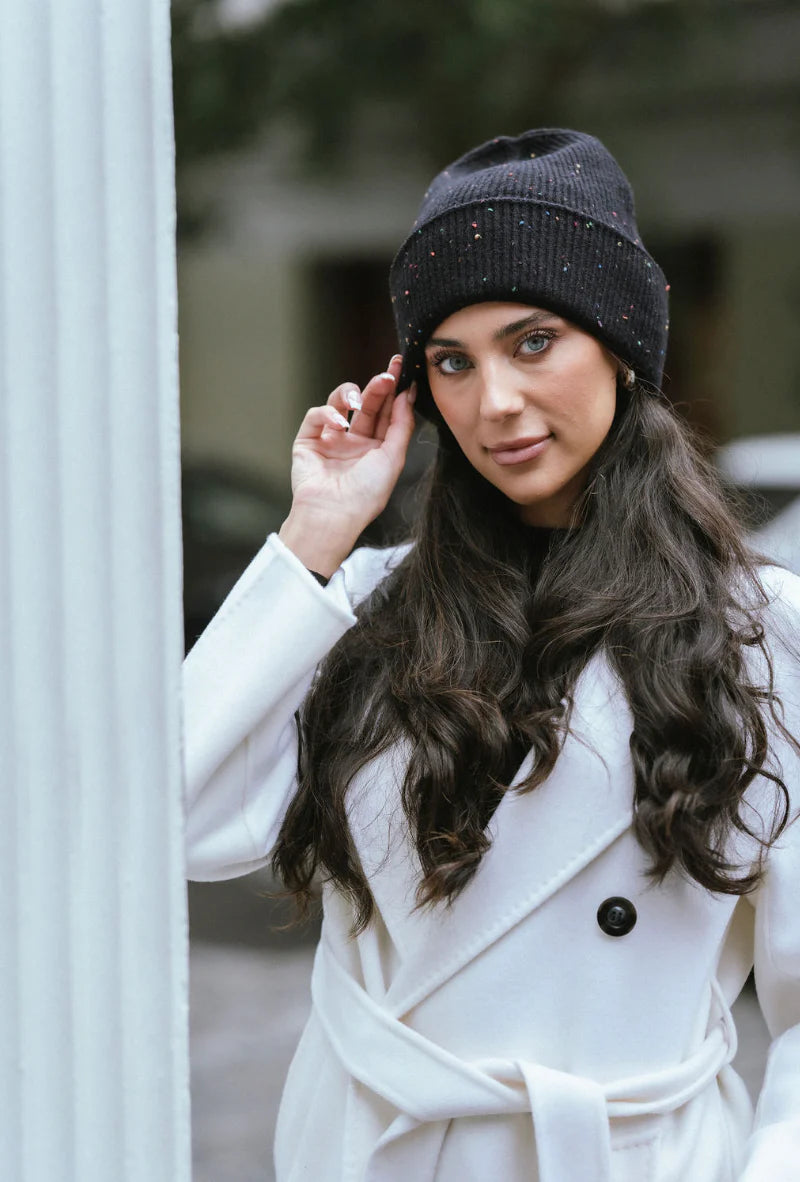 TAL NY CAPSULE SPECKLE BEANIE