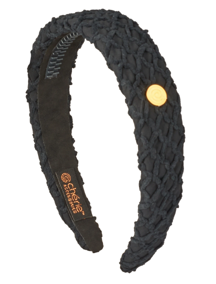 TS6921 CHERIE WIDE WINTER CROCHET PUFFY HEADBAND