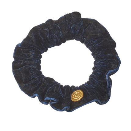 P6922 CHERIE NARROW STUDDED VELVET SCRUNCHY