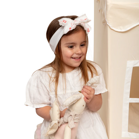 B1565T HEIRLOOMS FRAYED LOGO TODDLER BAND