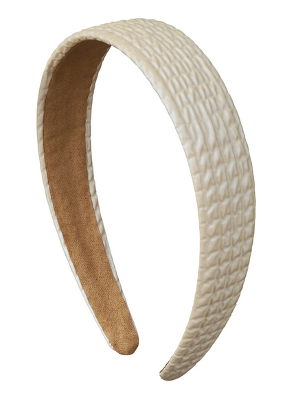 TS-6818 CHERIE DESIGNED LEATHER HEADBAND