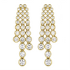 9EP725 DLUX SS BEZEL 3 ROW POST EARRING