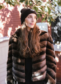 TAL NY SHERPA DRAGONFLY BEANIE