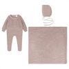 DAISY KNIT LAYETTE 3PC SET