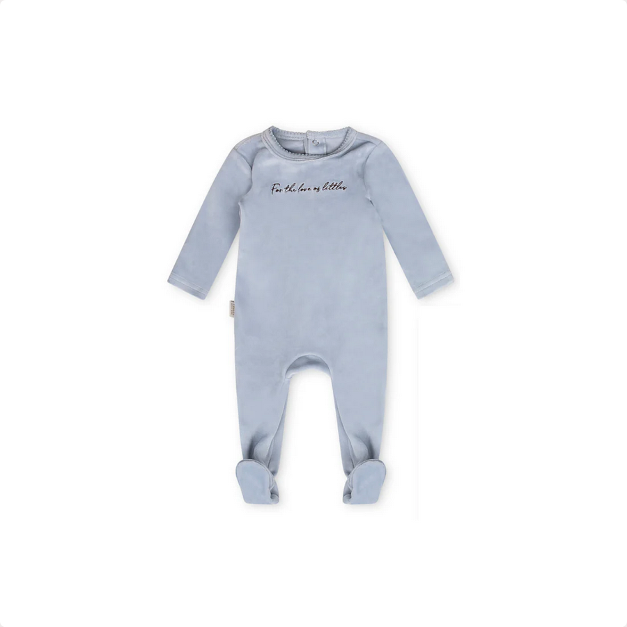 04 DAISY SCRIBBLE FOOTIE + BEANIE