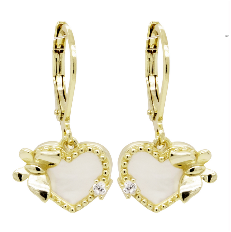 3EW65 DLUX GP SRS HEART LB EARRING – Wesley Hills Boutique