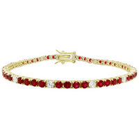 9B167 DLUX RP SRS 3MM TENNIS BRACELET