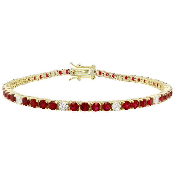 9B167 DLUX RP SRS 3MM TENNIS BRACELET