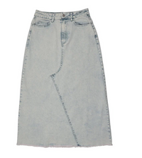 E016 EMM A-LINE DENIM MAXI SKIRT