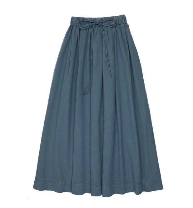20-268 TEELA DENIM MAXI SKIRT