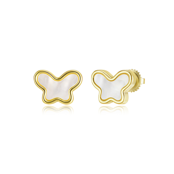3EPS5061 DLUX GP SRS BUTTERFLY SB EARRING