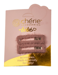CP-5406 CHERIE MOHAIR SNAP CLIP SET