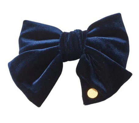 CP6915 CHERIE VELVET LOGO CLIP