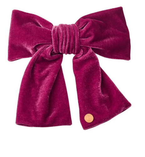 CP6915 CHERIE VELVET LOGO CLIP