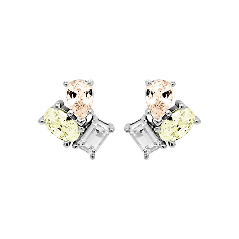 9EP207 DLUX RP SS ASSORTED SHAPE EARRING