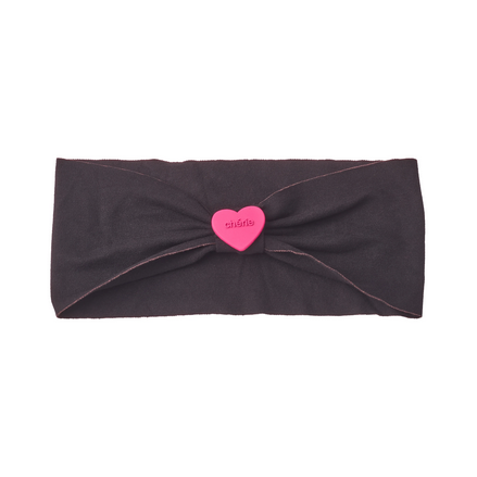 BR-7204 SB CHERIE SUEDE HEART FLAT BABY BAND