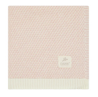 DAISY PETAL KNIT BLANKET