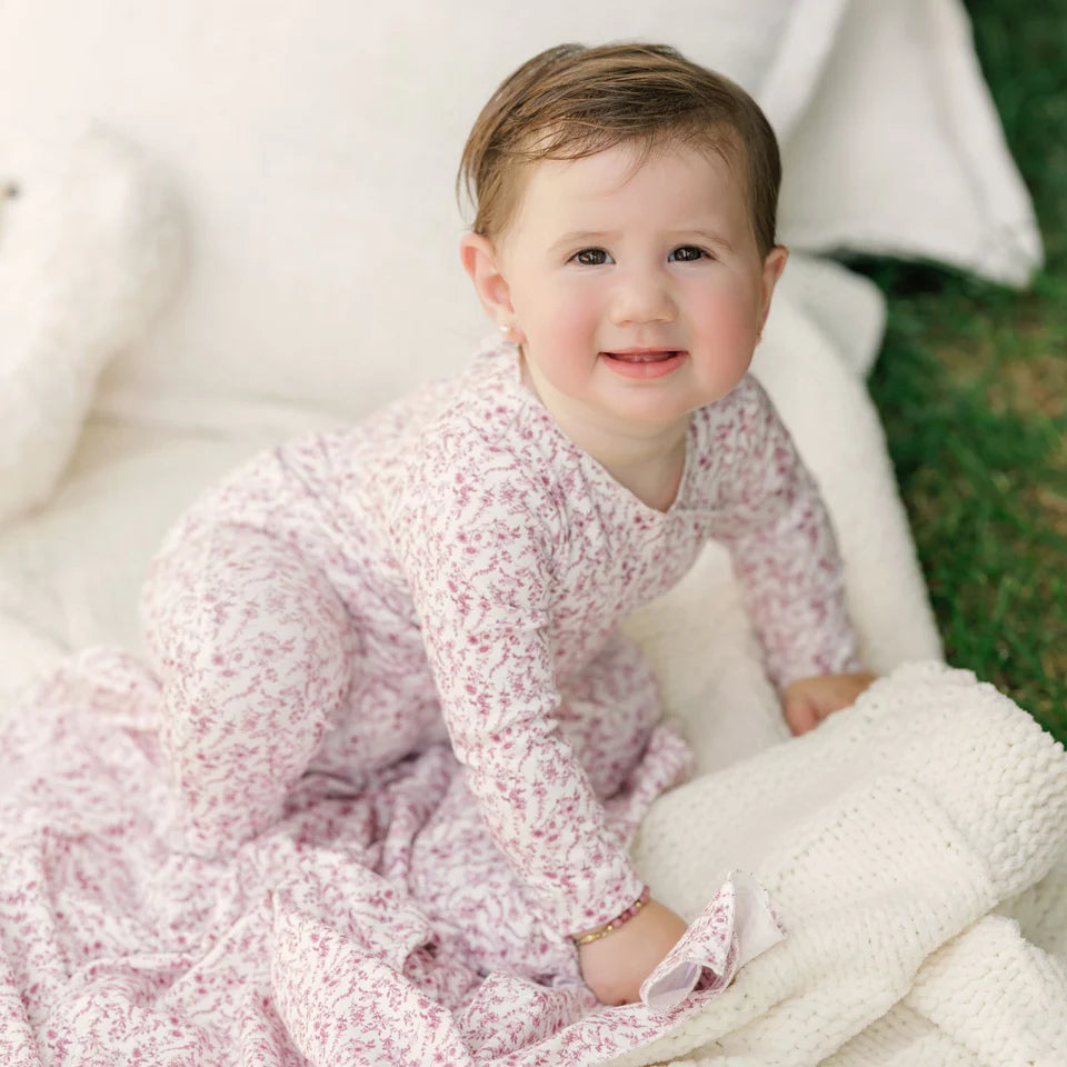 BONJOY 2530155F PETIT FLORAL FOOTIE