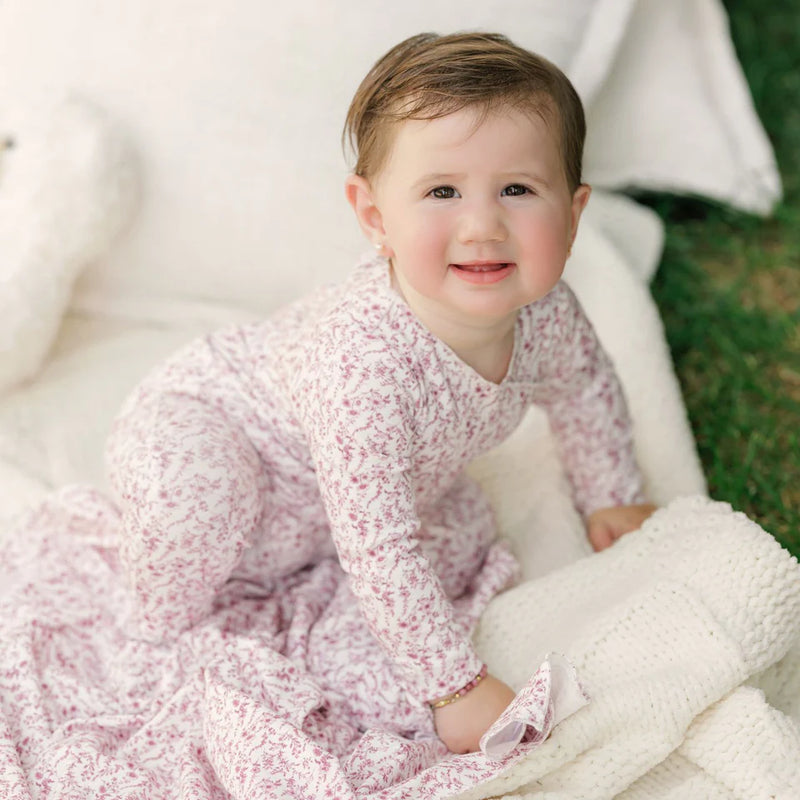 BONJOY 2530155F PETIT FLORAL FOOTIE