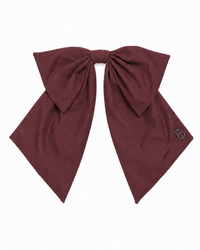 BANDEAU TAFFETA WINTER DRESSY BOW CLIP