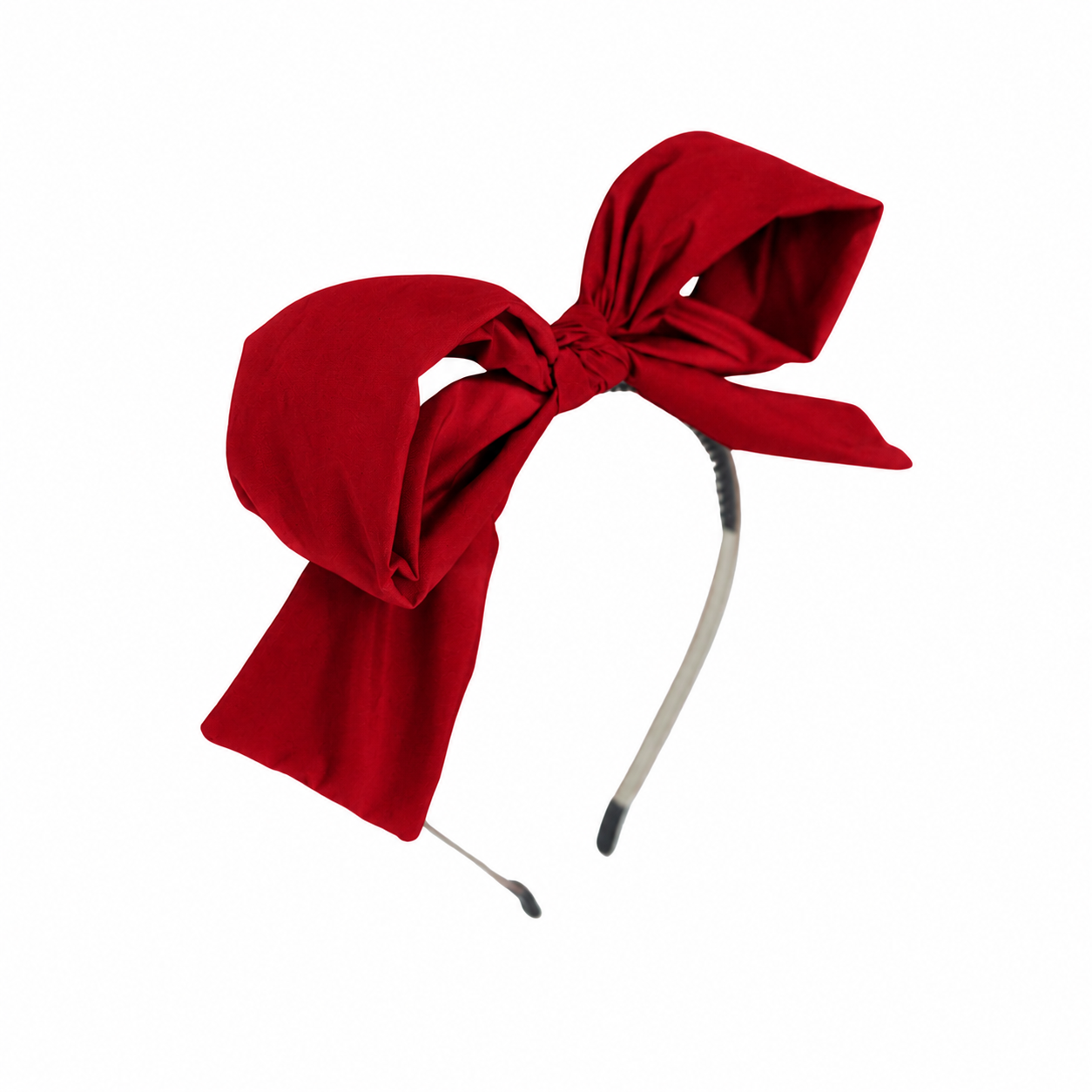 BANDEAU TAFFETA WINTER DRESS BOW HEADBAND