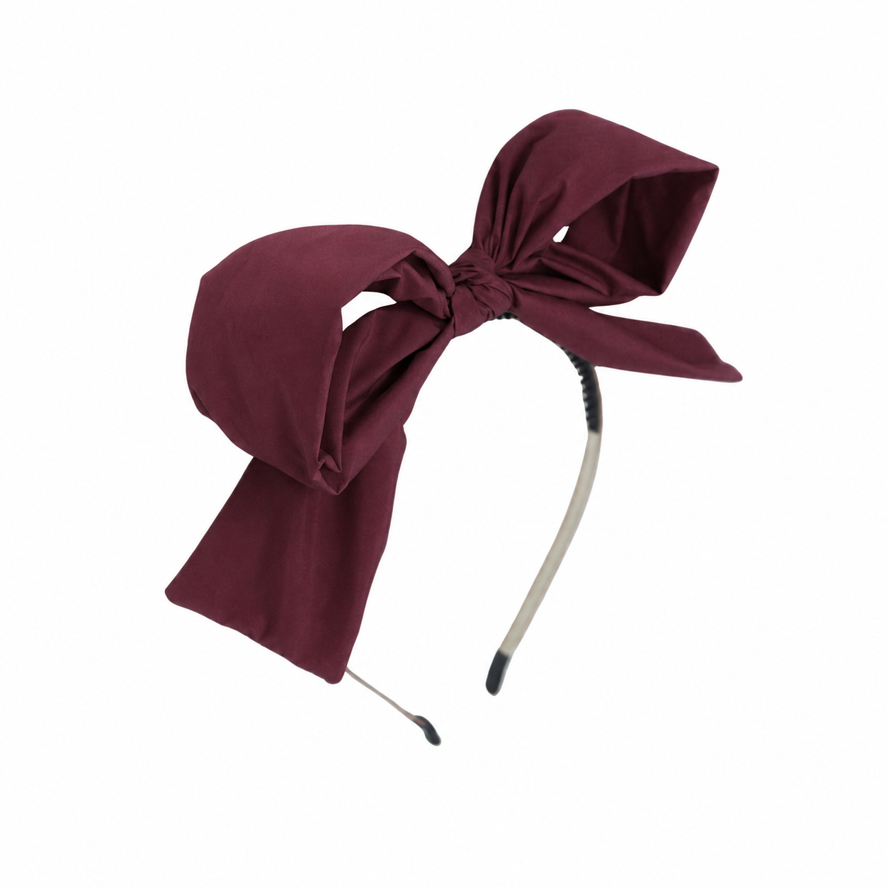 BANDEAU TAFFETA WINTER DRESS BOW HEADBAND