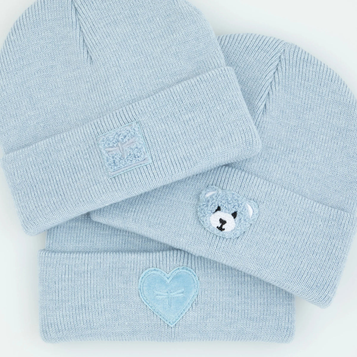 TAL NY KIDS PASTEL TEDDY BEAR BEANIE
