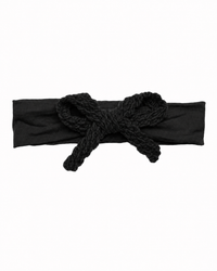 BANDEAU TEXT WOOL BRAID BABY MODAL BAND