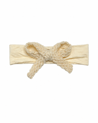 BANDEAU TEXT WOOL BRAID BABY MODAL BAND
