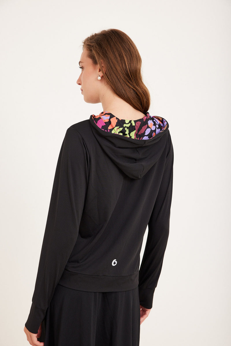 TRS26W7049 SPORD COLORFUL PRINT SPORTS JACKET