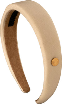 TS-7260 CHERIE LINEN LOGO HARD HEADBAND