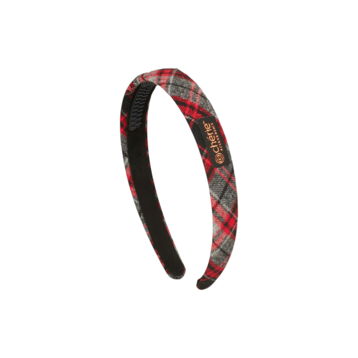 TS-7283 CHERIE PLAID HARD HEADBAND