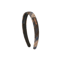 TS-7283 CHERIE PLAID HARD HEADBAND