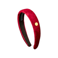 TS-7290 CHERIE VELVET MESH PUFFY HARD HEADBAND