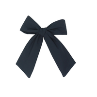 TC-MC BANDEAU TAFFETA CLASSIC MEDIUM BOW CLIP