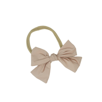 TC-BBN BANDEAU TAFFETA DRESSY BOW BABY BAND