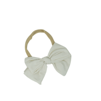 TC-BBN BANDEAU TAFFETA DRESSY BOW BABY BAND