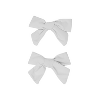 BANDEAU TAFFETA MINI BOW CLIP SET
