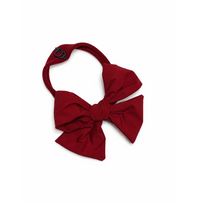 BANDEAU TAFFETA WINTER DRESSY BOW BAND