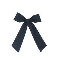 TC-LC BANDEAU TAFFETA CLASSIC LARGE BOW CLIP