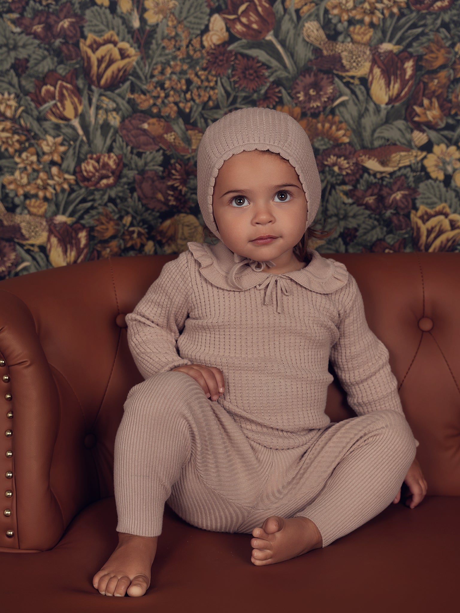 21-241 TEELA COLLAR KNIT 2PC SET