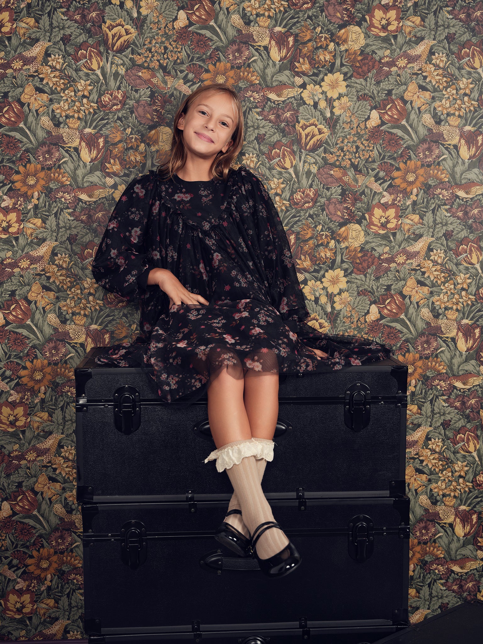 21-268 TEELA AMARA FLORAL DRESS